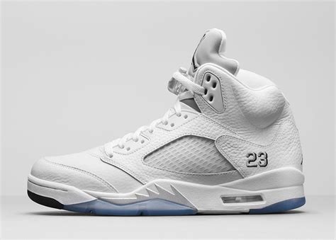 metallic silver jordan v